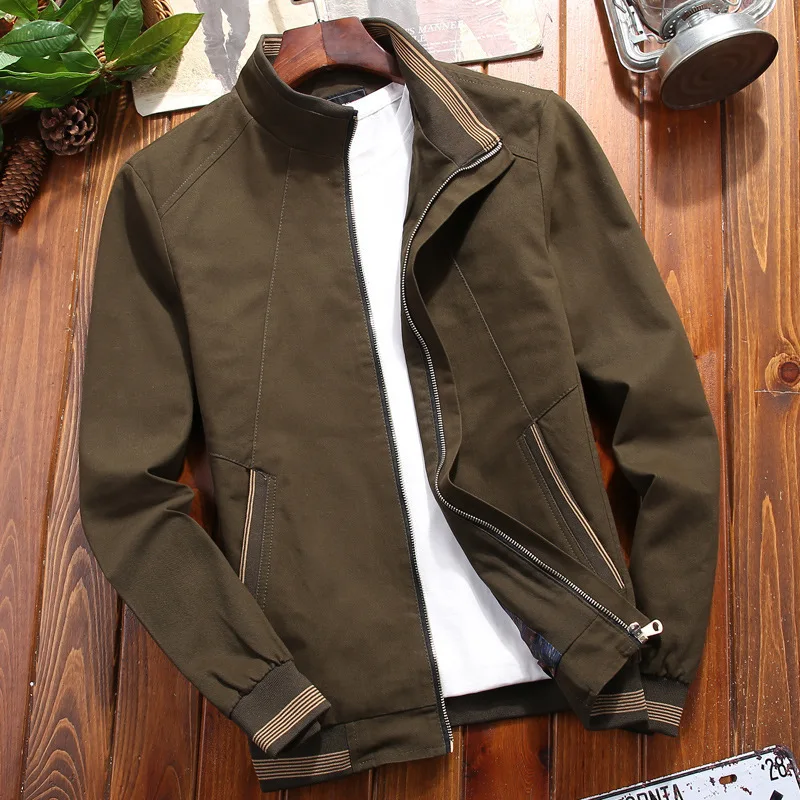 

Multi--Multi-color Selectable Men Washing Jacket Autumn And Winter Large Size Jacket Men's