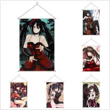 

Date A Live Tokisaki Kurumi Alloy Scroll Cartoon Comic Scroll Hanging Wall Decor