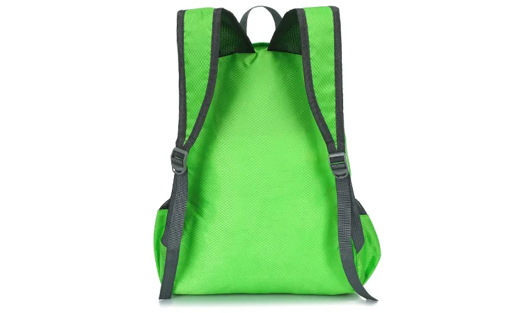 Etto Outdoor Movement Fold Backpack Super Light Waterproof Folding Bag Travel Camping Mountain Climbing Portable Fold Backpack