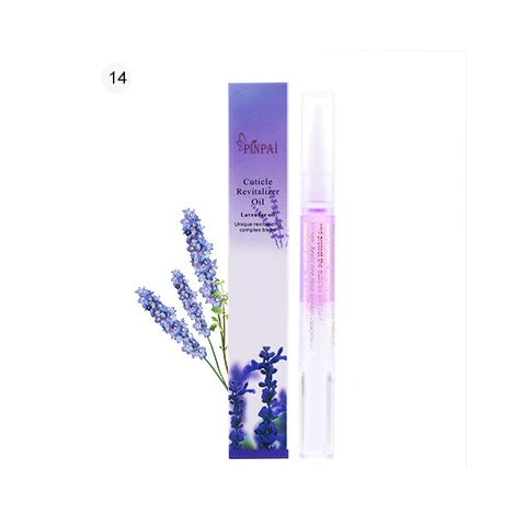 14Lavender Масла для ногтей ручка 15 ВКУСОВ дополнительный уход за ногтями восстанавливающее кутикулу масло для предотвращения Agnail лак для ногтей питают кожу - Цвет: 14Lavender