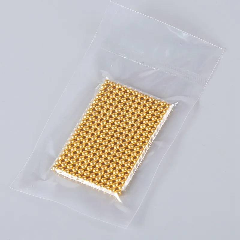 D3mm gold 3 мм Нео Куб 216 шт меташары магнитные шарики магический куб Bucky Magcube блоки Обучающие шарики вакуумная посылка - Цвет: D3mm gold