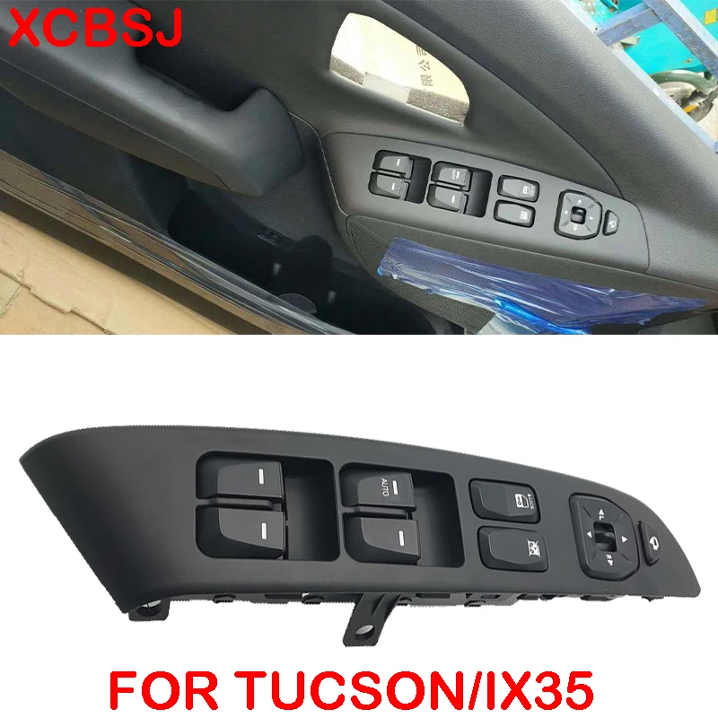 935732S00 Side Mirror Folding Control Switch for Hyundai ix35/Tucson ix