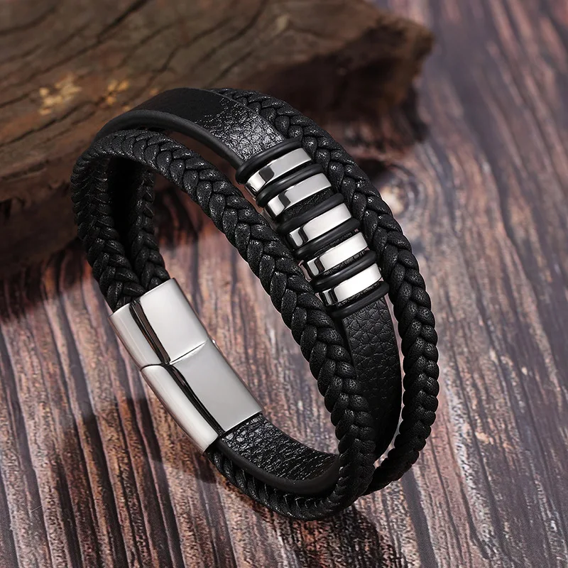 Echsun pulseras hombre 2020 ювелирные изделия браслет для мужчин из нержавеющей стали