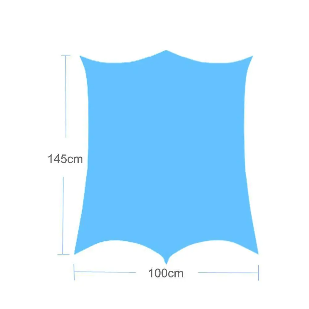 100*145cm Awning, Waterproof Tarp, Tent Shade, Ultralight, Garden Canopy, Sunshade, Outdoor, Camping, Hammock, Tourist, Beach, Sun Shelter, waterproof tarpaulin,waterproof tarp,tarpaulin rain cover,camping canopy