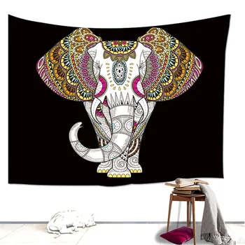 

Polyester Bedspread Bedroom For Apartment Interior Arts And Crafts Indian Tapestry On The Wall Home Decoration Accessories