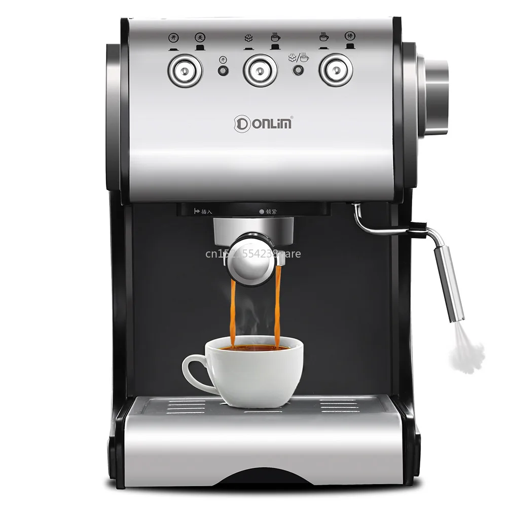 1350W/20Bar/1.5L Italian Coffee Machine Electric Semi-automatic Coffee Maker High Pressure Extraction/Double Temperature Control 1350W/20Bar/1.5L Italian Coffee Machine Electric Semi-automatic Coffee Maker High Pressure Extraction/Double Temperature Control