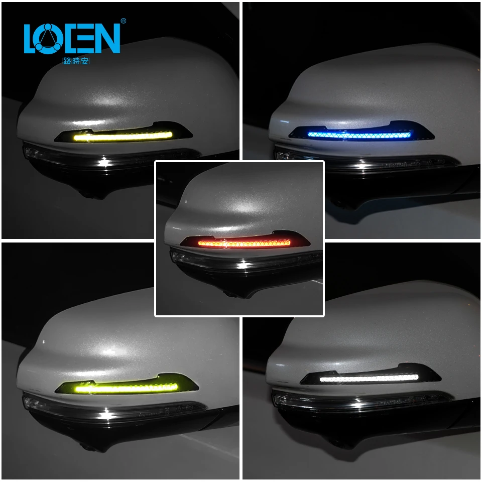 Зеркало заднего вида автомобиля отражательный бампер стикер Предупреждение ющий стикер Для водонепроницаемого анти-столкновения безопасности стикер двери