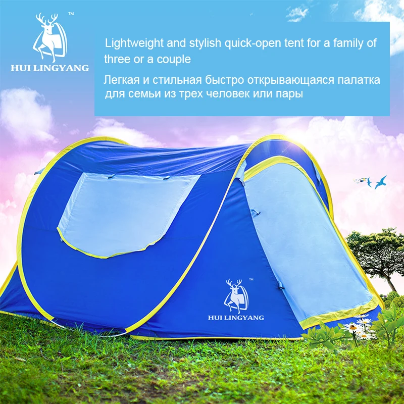 open tents