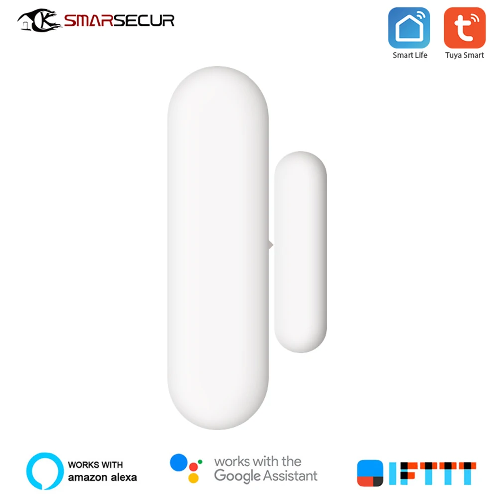 

Wifi Door Sensor Door Alarm for Home Security Alarm System 2.4Ghz Mini Windows Door Sensor Alarma Puerta Wifi Alarme