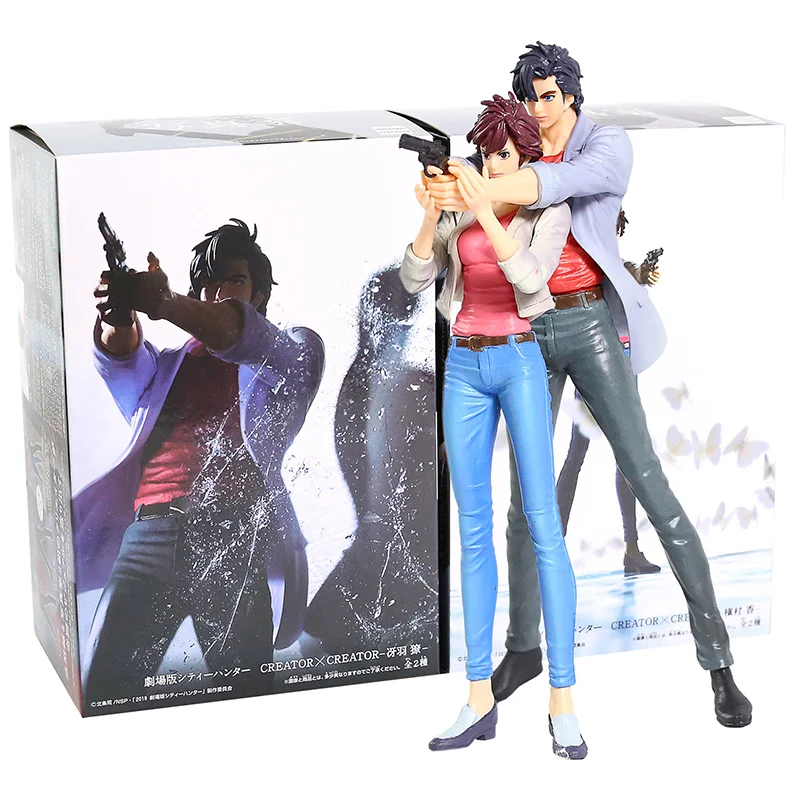 

Creator X Creator City Hunter Saeba Ryo / Makimura Kaori PVC Figure Collectible Model Toy