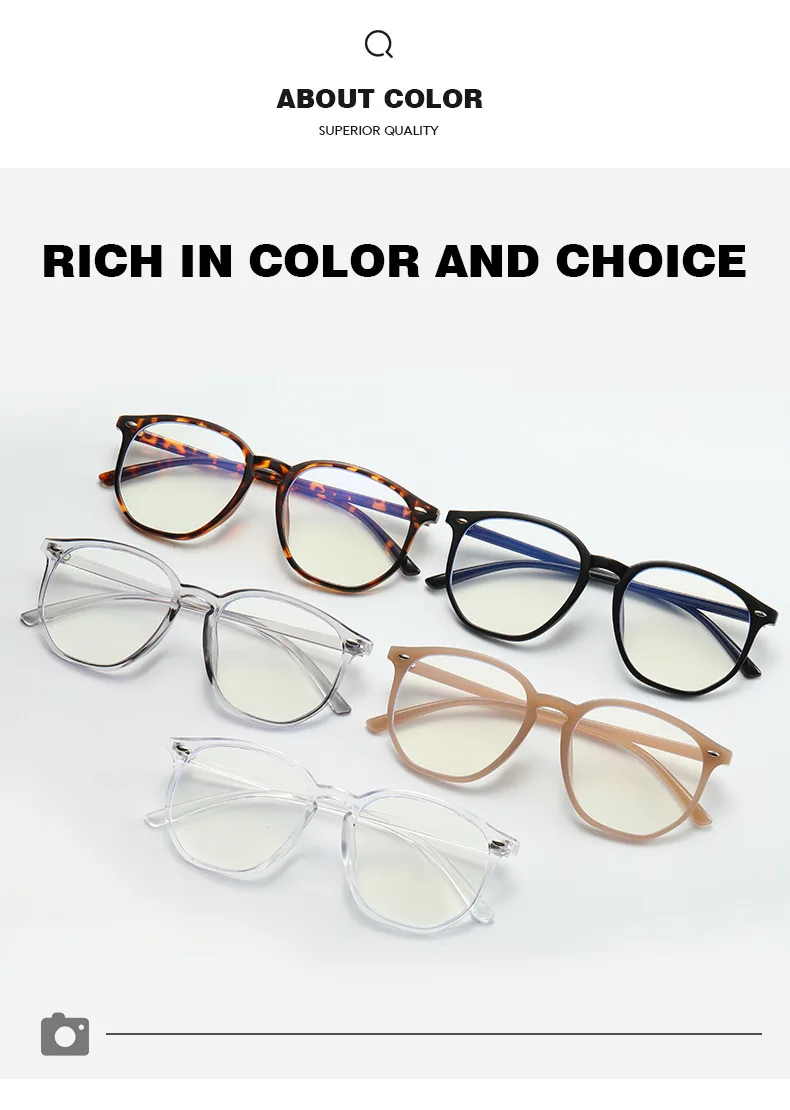 MIZHO Filtering Protect Eyesight Anti Blue Light Glasses Ladies Oval Ultra light weight Blocking Glare Computer Glasses Women prescription blue light glasses