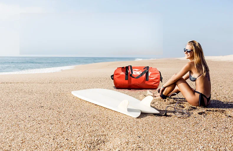 Naturehike PVC 30L 60L 90L Водонепроницаемая сухая сумка большой емкости водонепроницаемая сухая сумка через плечо для пляжа, плавания, дайвинга, серфинга