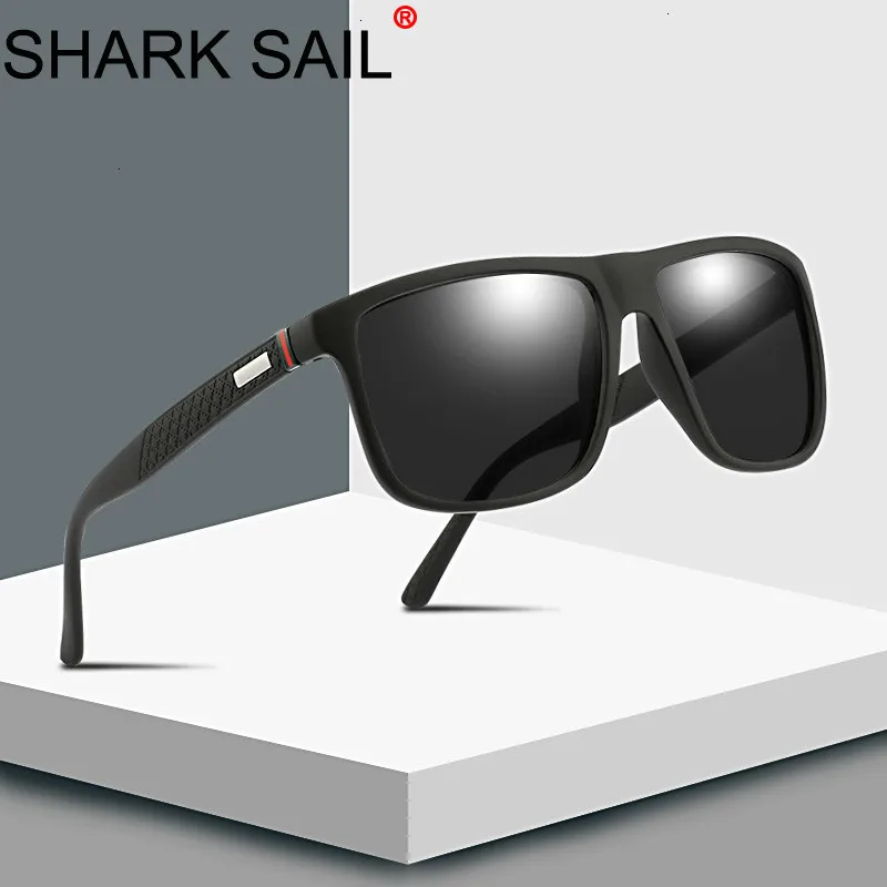 Мужские и женские солнцезащитные очки SHARK SAIL винтажные поляризационные с
