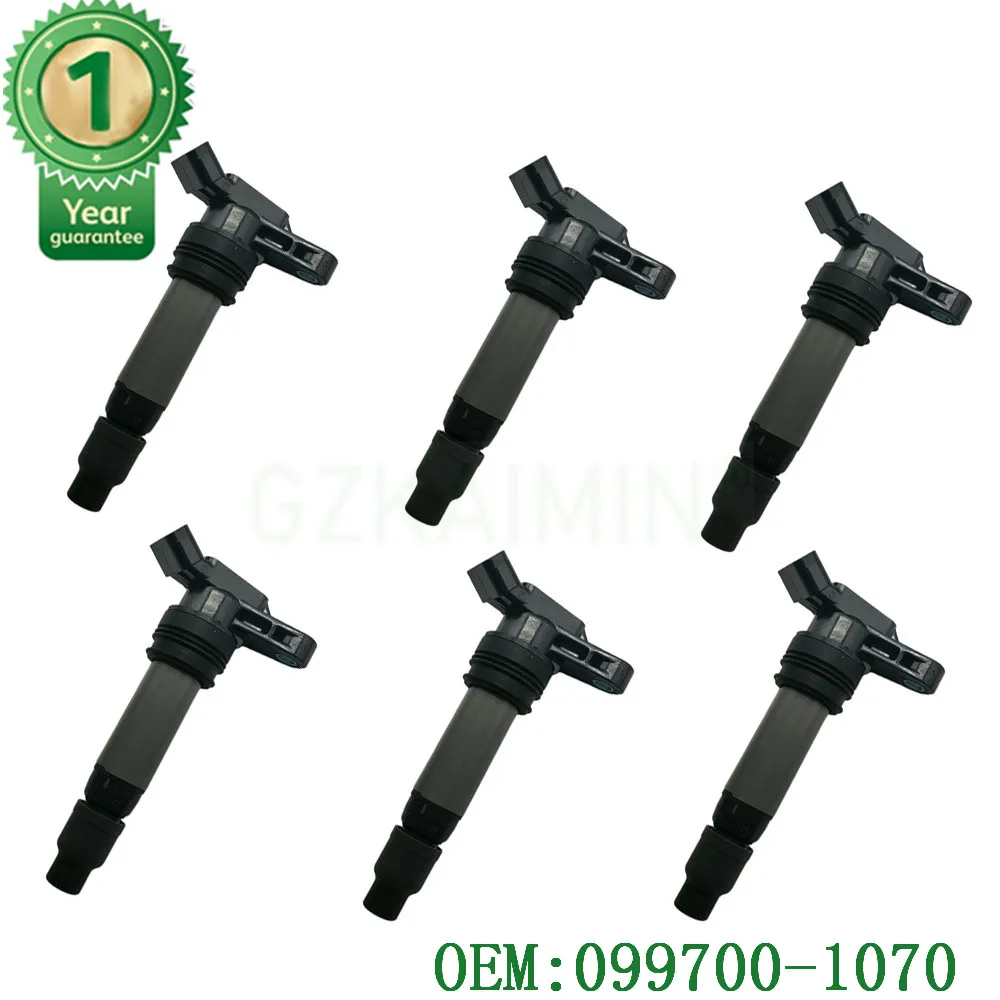 

6x 099700-1070 0997001070 ignition coil pack For VOLVO S60 S80 V70 XC60 XC70 XC90 3.0 3.2 OEM 099700-1070 6G9N-12A366 30684245