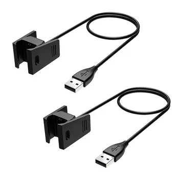 

Charger for Fitbit Charge 2 , 2 PCS Replacement USB Charging Charger Cables for Fitbit Charge 2 with Cable Cradle Dock Adapter f
