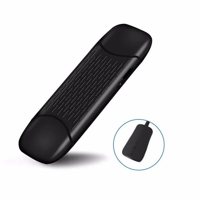 CARPRIE 2.4G 5.0G Display Dongle Wireless and Wired 2 in 1 Receiver for TV Projector 1080P HDMI Wireless TV Dongle for Windows