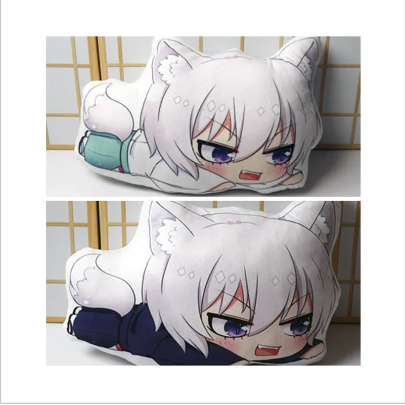 

Фигурка-подушка Kamisama Kiss, Игрушка Аниме Kamisama Love Tomoe, плюшевая набивная кукла милая лиса, двухсторонняя наволочка 50 см для подарка
