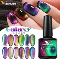 New Nail Art Design Manicure Venalisa Soak Off Enamel 9d Cat Eyes Magnetic Gel Polish UV LED Gel Nail Polish Lacquer Varnish 2