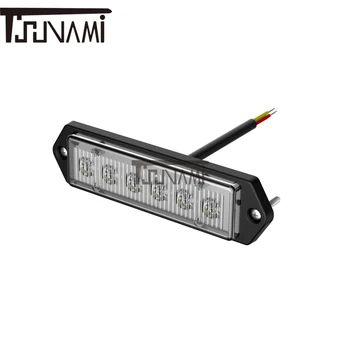 

18w12v 24v 19 patterns Warning Flashing Firemen Police Emergency Light Ambulance Police Strobe LED Warning Light