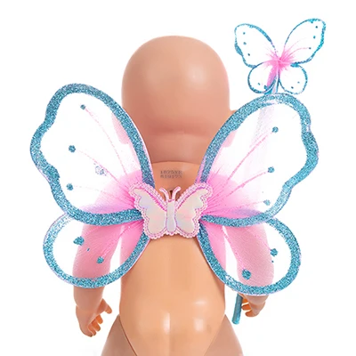 

Doll Accessories Wings Set Fits For 43cm/17inch baby Doll Accessories