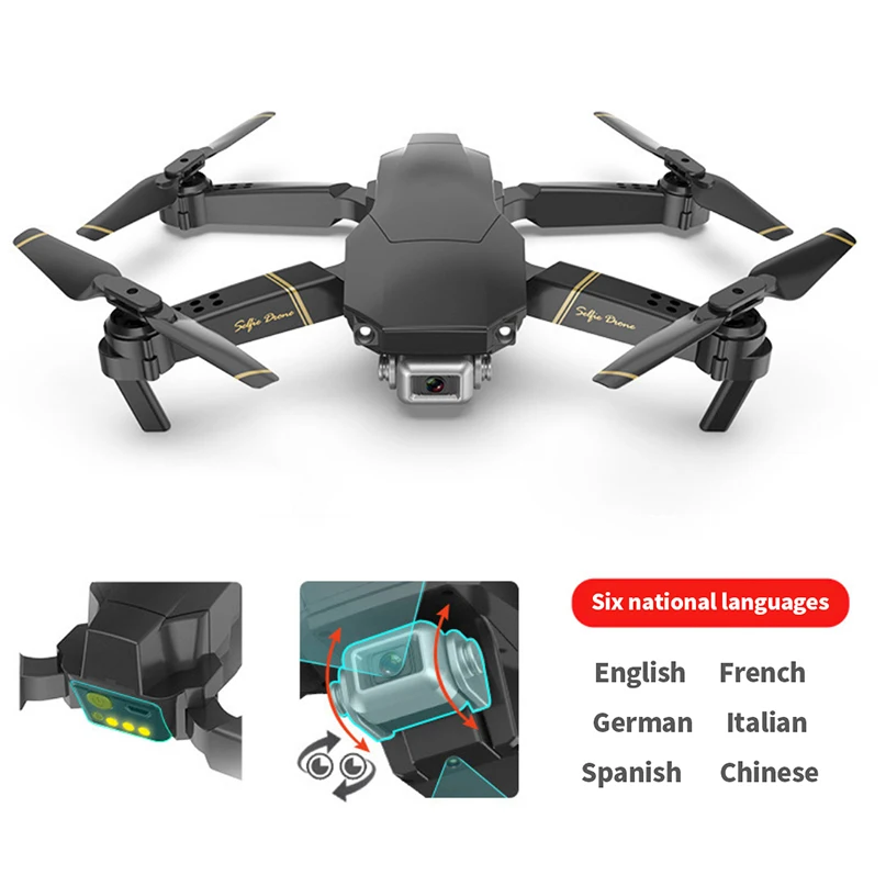

Global Drone GD89 with HD 1080P Camera Live Video Drone X Pro Whole Set RC Helicopter FPV Quadrocopter Drones