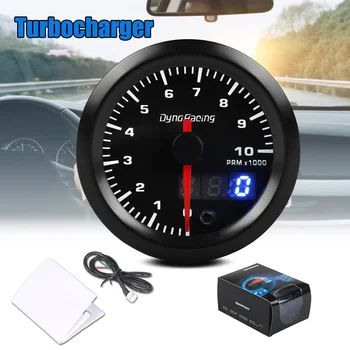 

Car Tachometer 3 Digits Display Auto Modification 12V 52mm Pointer Universal Speed Meter TD326