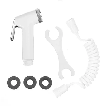 

Universal Handheld Bathroom home Portable Sprayer Nozzle ABS Shower Head Hose Toilet Bidet Set