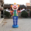 3m Clown Inflatable Sky Air Dancer Waving Hand Character Figure Balloon For Restaurant Advertising Promotion With Custom Logo 1