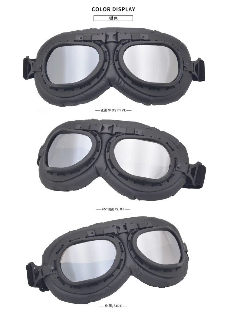 Harley Goggles мотоциклетные очки для защиты глаз Ретро Второй мировой войны стекло es ветрозащитный шлем песочного цвета Велосипедное стекло