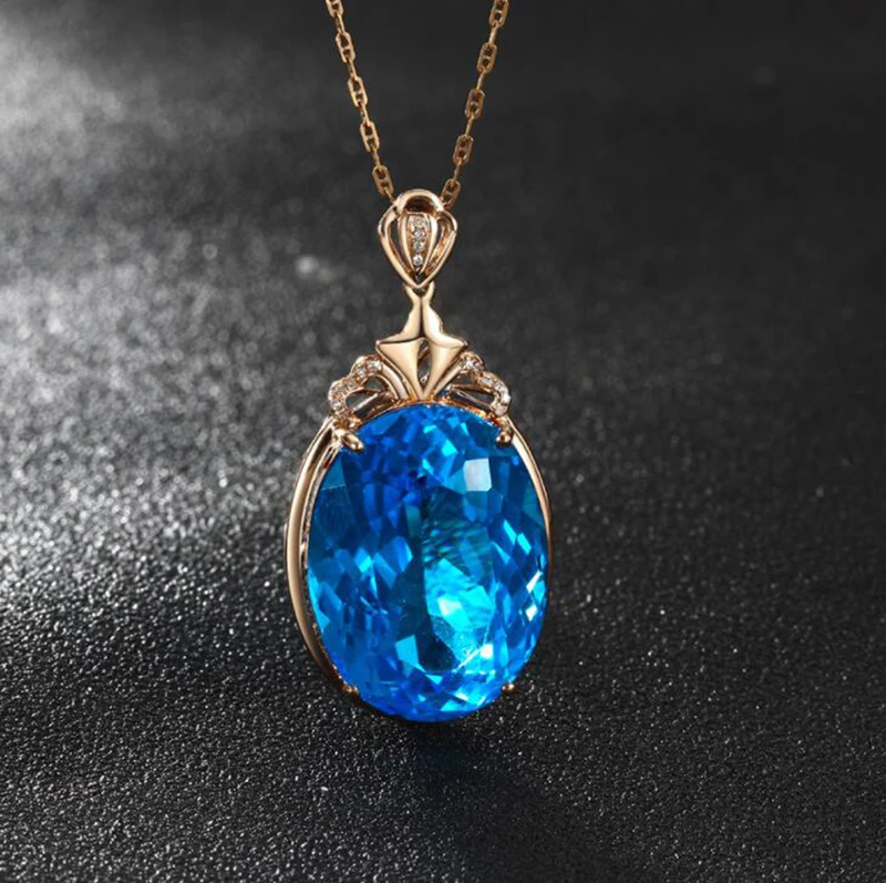 Lo-m-s-vendido-collar-femenino-con-incrustaciones-de-Topacio-azul-marino-y-huevo-de