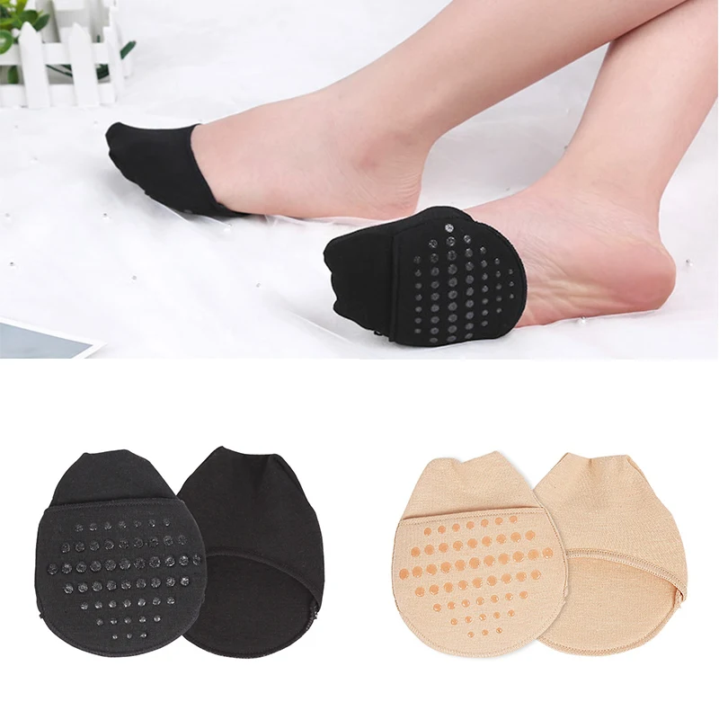 Breathable Female Forefoot Socks Insoles Half Palm Pads High Heels Slipper Gel Anti-Slip Shoes Slip | Обувь