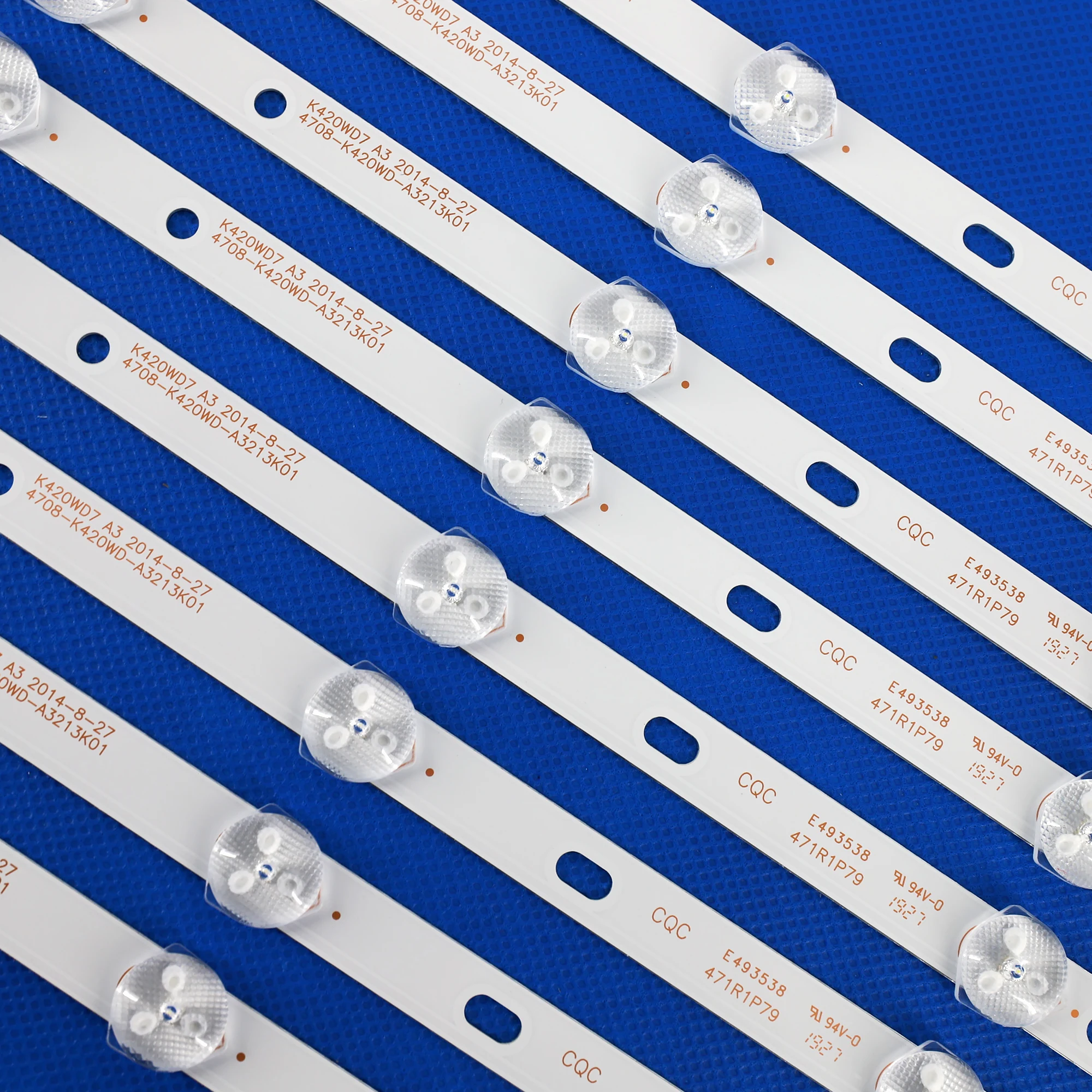 LED Ʈ Ʈ, 43PFT4001 43PF5459 42PUF6052 K420WD7 4708-K420WD-A3213K01 K420WDB TH-43C500C, 5LED, 415mm, 8 