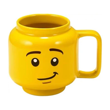 

250mL Ceramic Cup Smiling Expression Face Cartoon Coffee Milk Tea Mugs Cute Drinkware Water Holder For Friend Kids