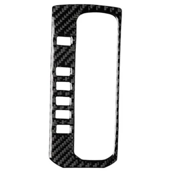 

Car Carbon Fiber Gear Shift Box Panel Cover Trim for 10Th Gen Honda Civic 2016- 2020 Decorative Accessories