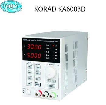 

KORAD KA6003D High Precision The Lab programmable Adjustable Digital Regulated power supply DC Power Supply 60V/3A mA 4Ps