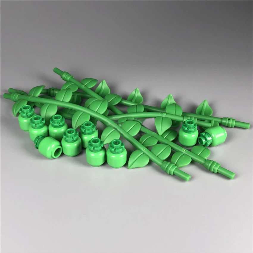 10Pcs-set-Legolings-City-Building-Blocks-Halloween-Pumpkin-Mask-Food-And-Fruit-Plant-MOC-Accessories-Brick (3)