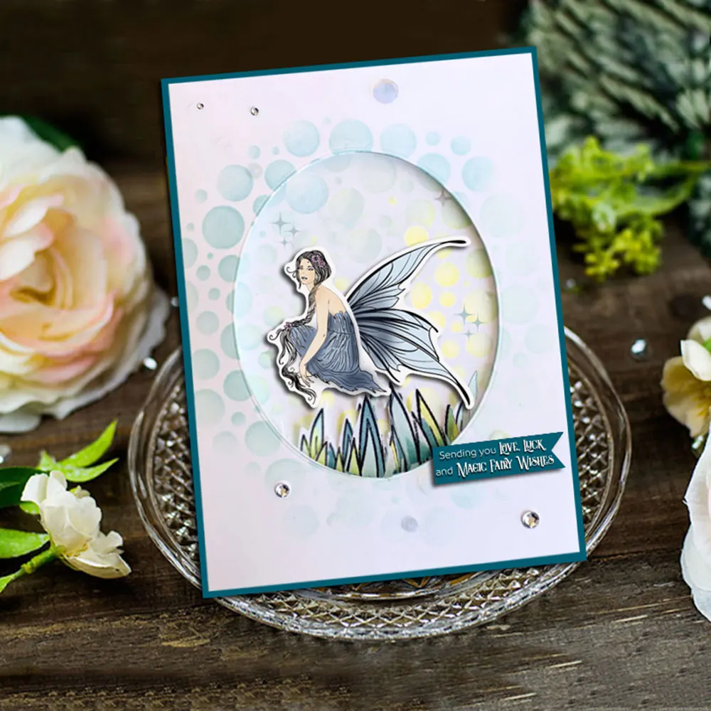 Fairy Beautiful Wings Clear Rubber Stamps DIY Scrapbooking Card Transparent Silicone Stamp Making Photo Album Crafts Decor clear stamps clear rubber stamps
