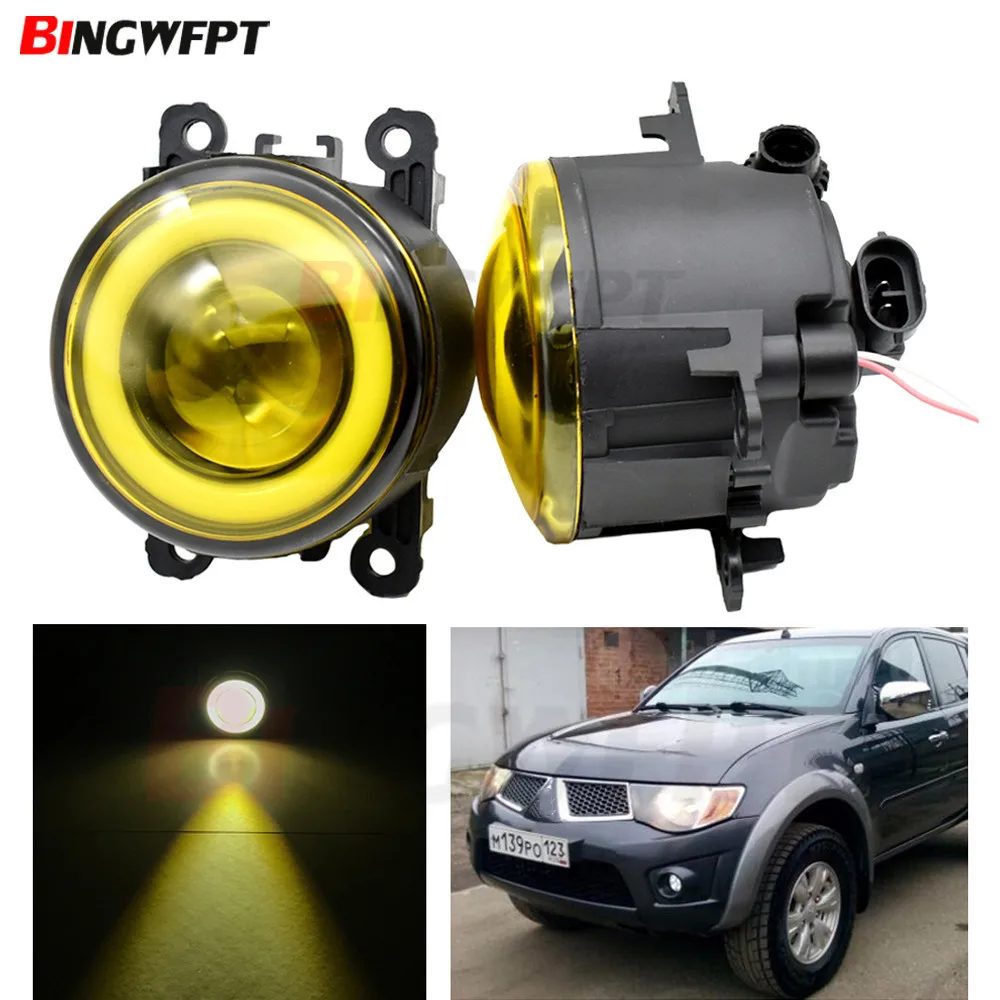 2x автомобильные аксессуары светодиодные передние противотуманные фары Angel Eye H11