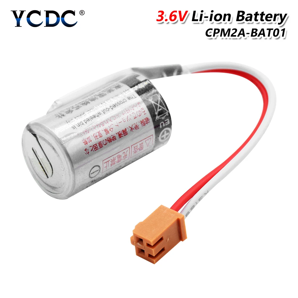 YCDC 3,6 В 1000 мАч CPM2A-BAT01 аккумуляторная батарея для Omron CJ1 CPM2A CQM1H NS7 резервная батарея для промышленный PLC Батареи управления