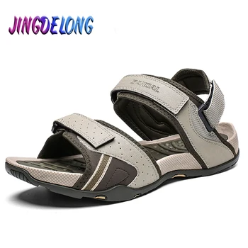 

Fashion Mens Gladiator Sandals Summer New Men's Sandals Comfortable Soft Sole Men Shoes Outdoor Breathable Mens Sandals Summer