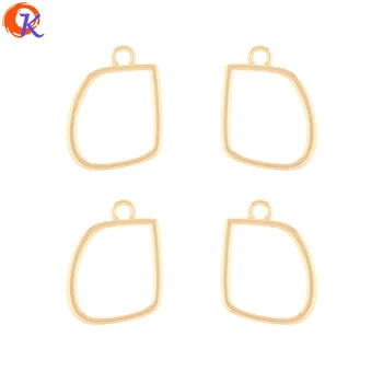 

Cordial Design 100Pcs 14*19MM Jewelry Accessories/DIY Earrings Making/Irregular Loop Shape/Charms/Hand Made/Earring Findings