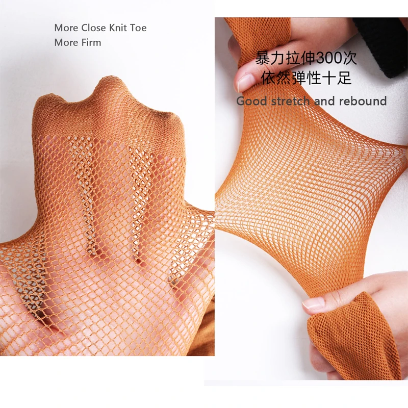 Latin Dance Tights Women Basic Fishnet Tights Ballroom Dance Stockings Sexy Fishnet Tights Mesh Pantyhose Net Hosiery