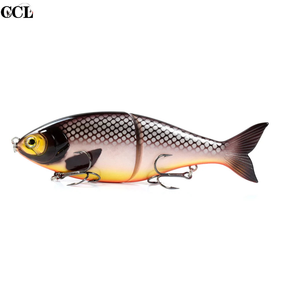 7inch shad 06 CCL большая игра 9 дюймов Shad Соединенные приманки наживка рыболовные воблеры плавающие и тонущие приманки воблер для рыболовной наживки - Цвет: 7inch shad 06