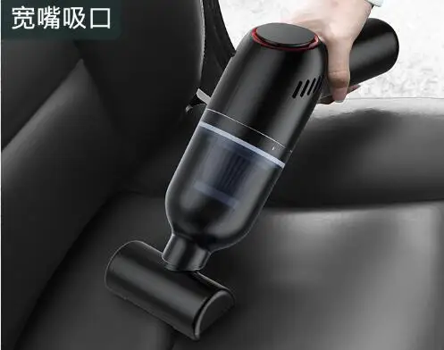 Mini handheld strong suction wireless portable charging high-power car household dual-purpose small vacuum cleaner J06