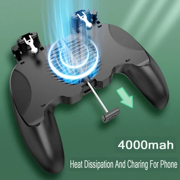 

YOBWIN 2020 NEW Pubg Controller Joystick For Pubg Mobile Trigger Gamepad For iPhone Android Phone With Rechargeable Cooling Fan