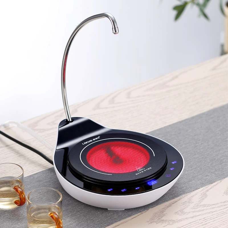 1200W Automatic Pumping Electric Kettle Heat Preservation Pumping Household Electric Ceramic Tea Stove Maker 220V 50Hz 3