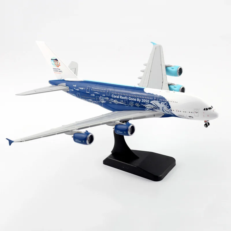 1:400 масштаб HiFly Airbus A380 авиалиний сплав самолетов модели самолета самолет Коллекционная модель дисплея коллекционная игрушка