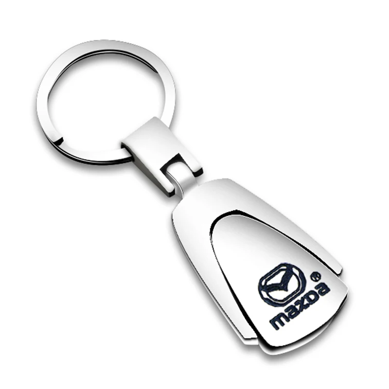 

1PCS Meltal Car Keychain Keyring Ornaments Auto Keychian for Mazdas 5 6 323 626 RX8 7 MX3 MX5 Atenza Axela Auto Keys Accessories