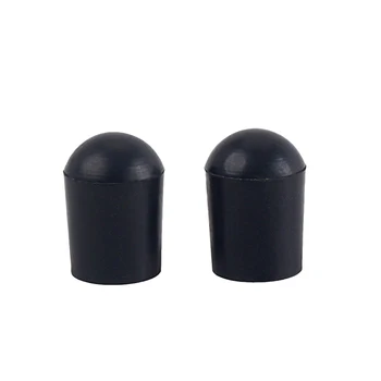 

2pcs Cello Endpin Tip Protector Black Durable Cover Non-Slip Protector for Stringed Violin Cello