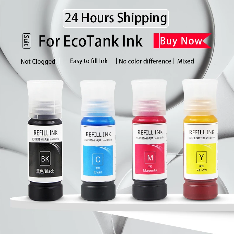 103 Refill Dye Ink For Epson Ecotank 